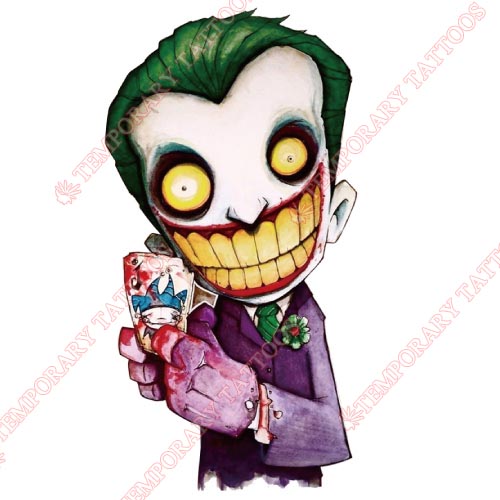 Joker Customize Temporary Tattoos Stickers NO.482